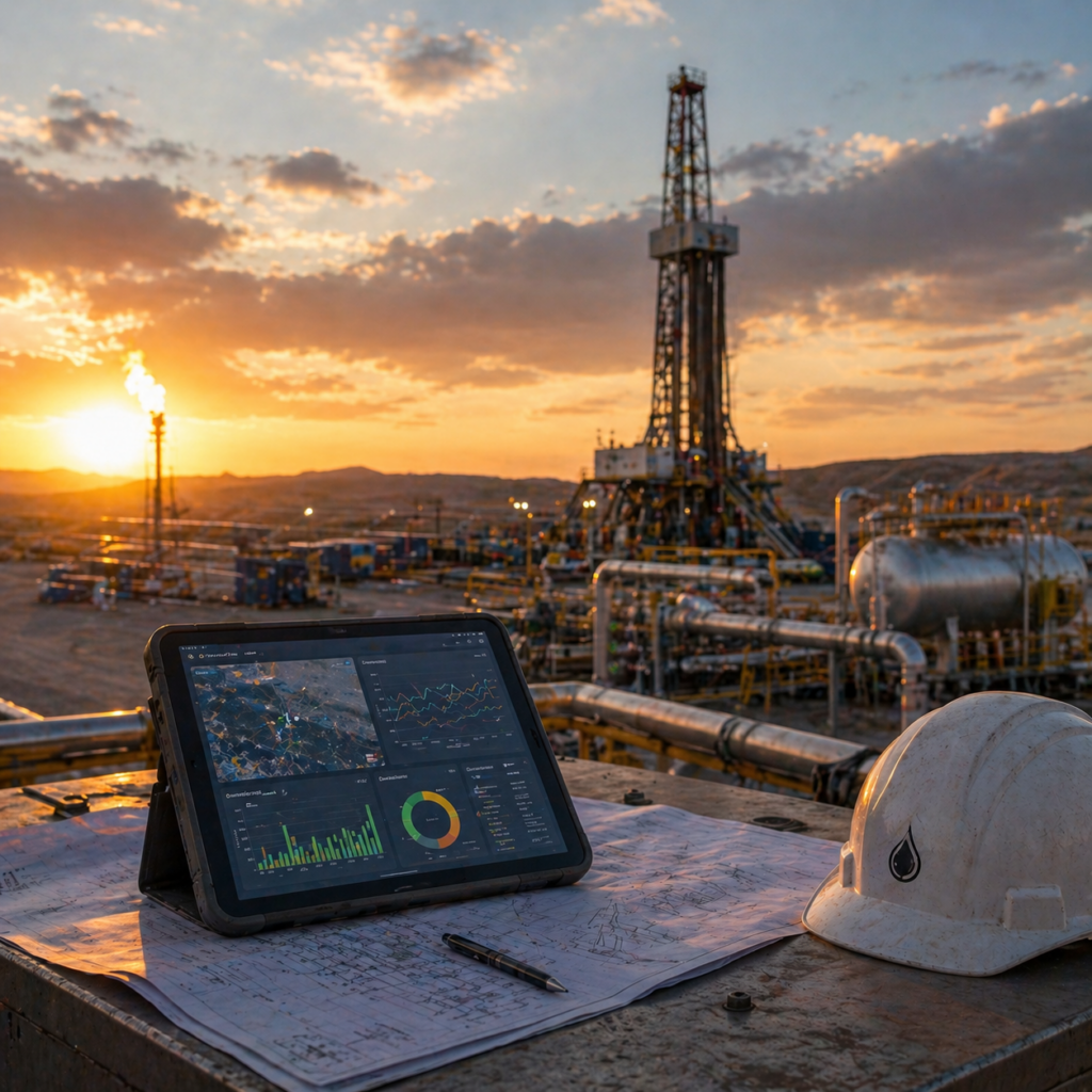 petroleo y gas Inspección Visión Artificial